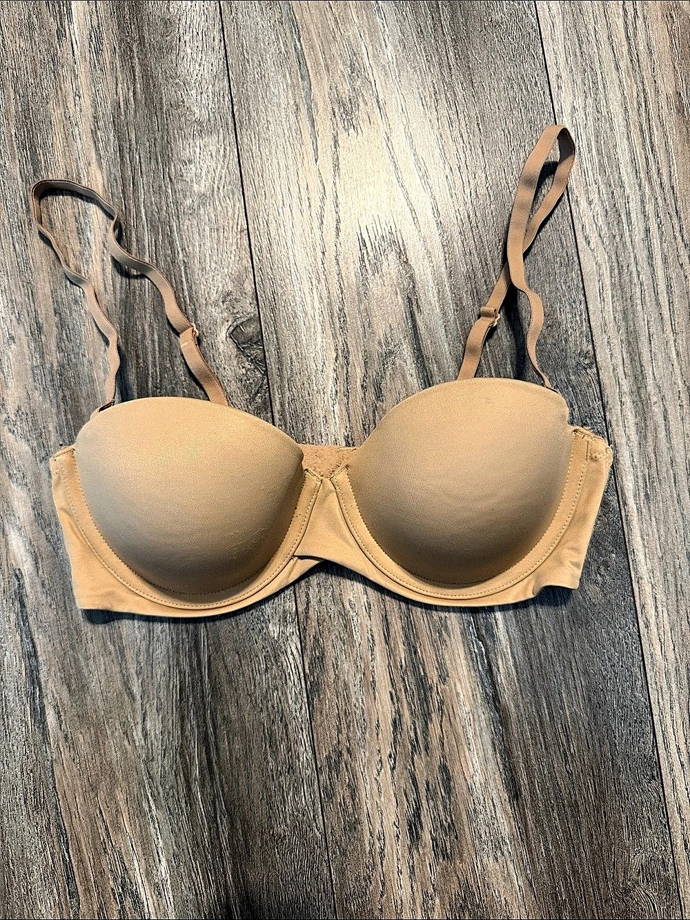 Maidenform Comfort Devotion Embellished Demi Bra Demi Bra in tan  Size 34B
